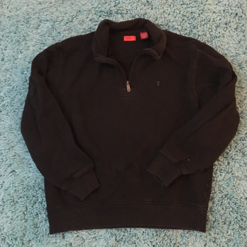 Izod super soft quarter zip sweater